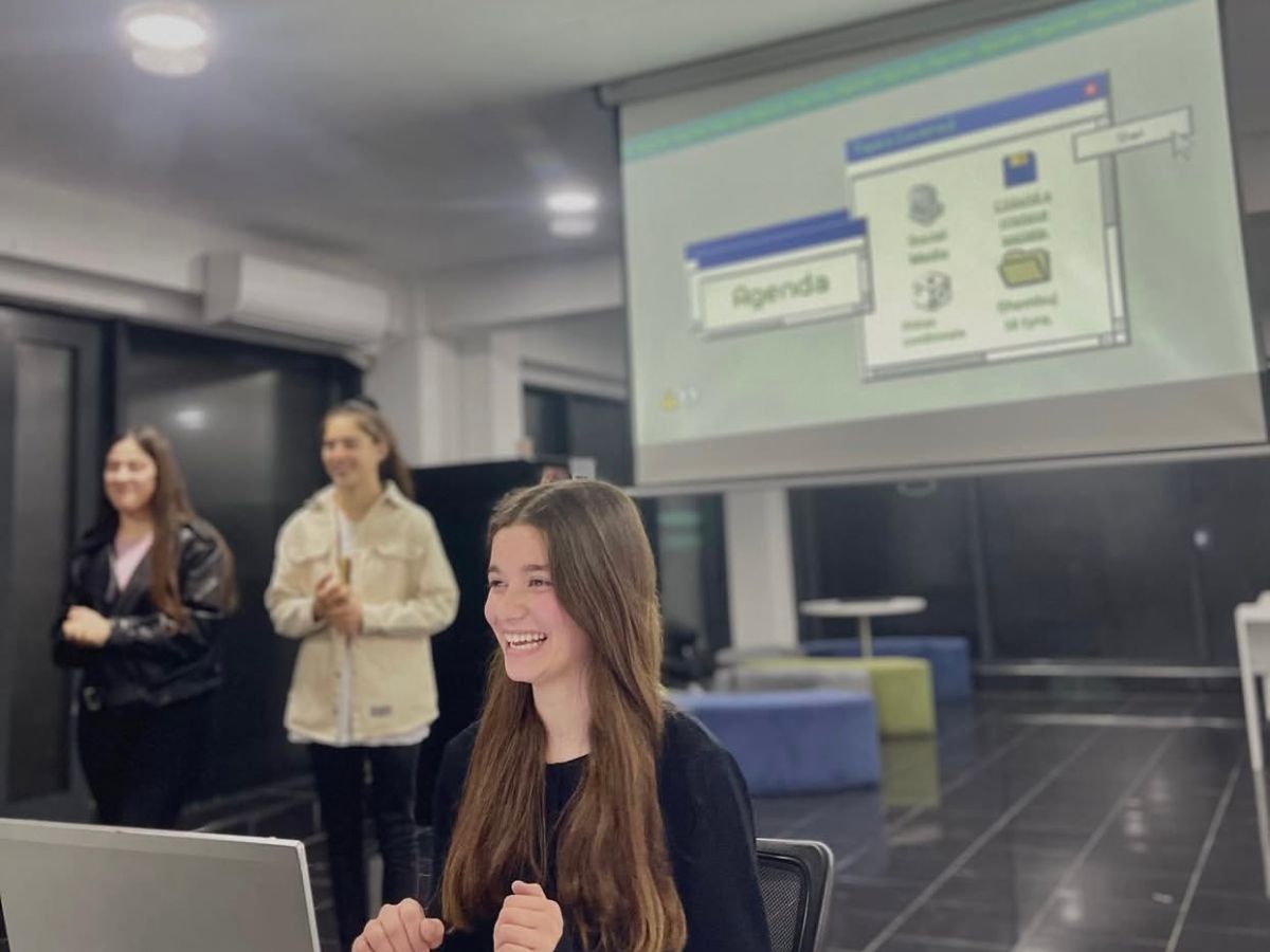 At 16, Ledion delivers a real project for a client in Switzerland